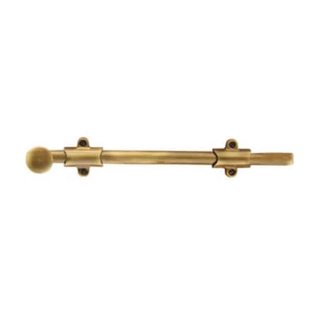 Patioplus 12 in. Surface Bolt with 3 Strikes, Medium Bronze PA2667435